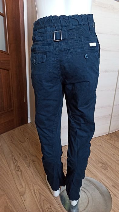 Sg Granatowe spodnie 134 spodnie chłopięce 134