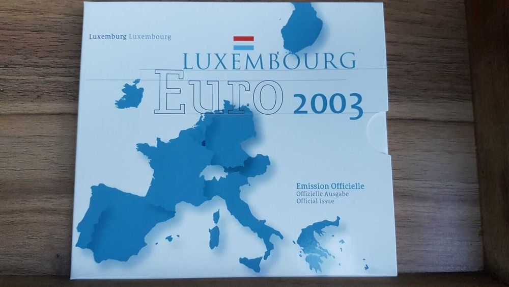 Set Conjunto Euro - Luxemburgo 2003 BNC 1ct até 2 euro