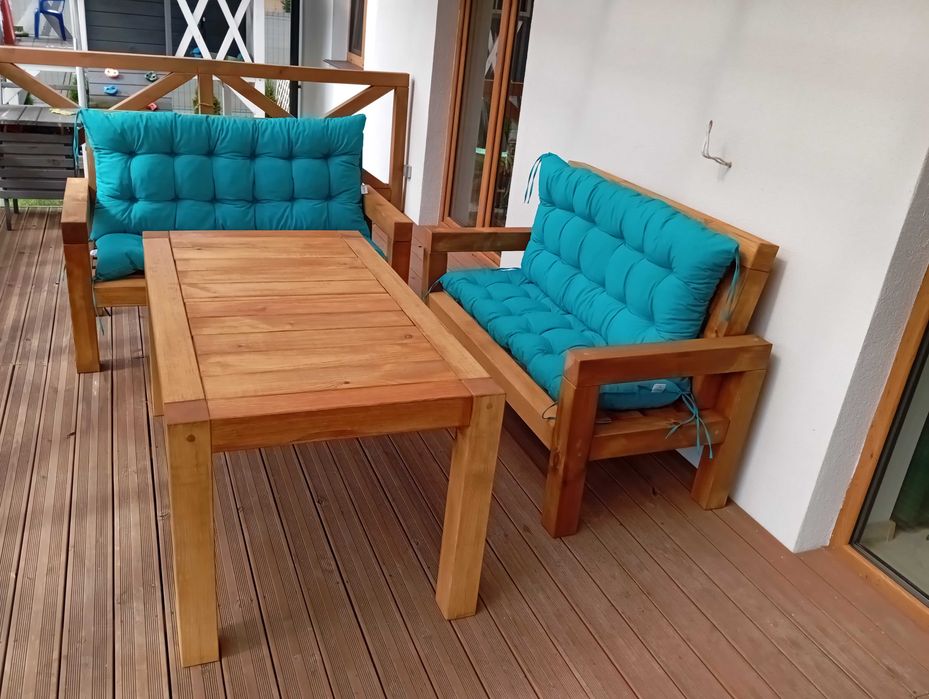 Meble ogrodowe z drewna