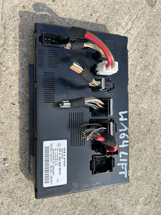 mercedes W164 GL X164 lift modul sam tyl A1649005001 PEWNY