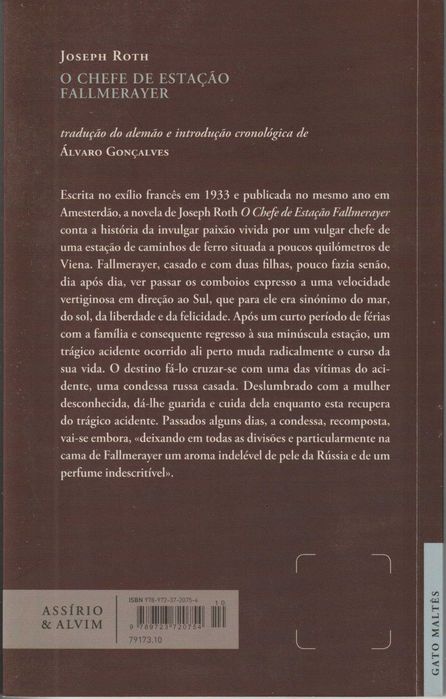 O Chefe de Estação Fallmerayer - Joseph Roth