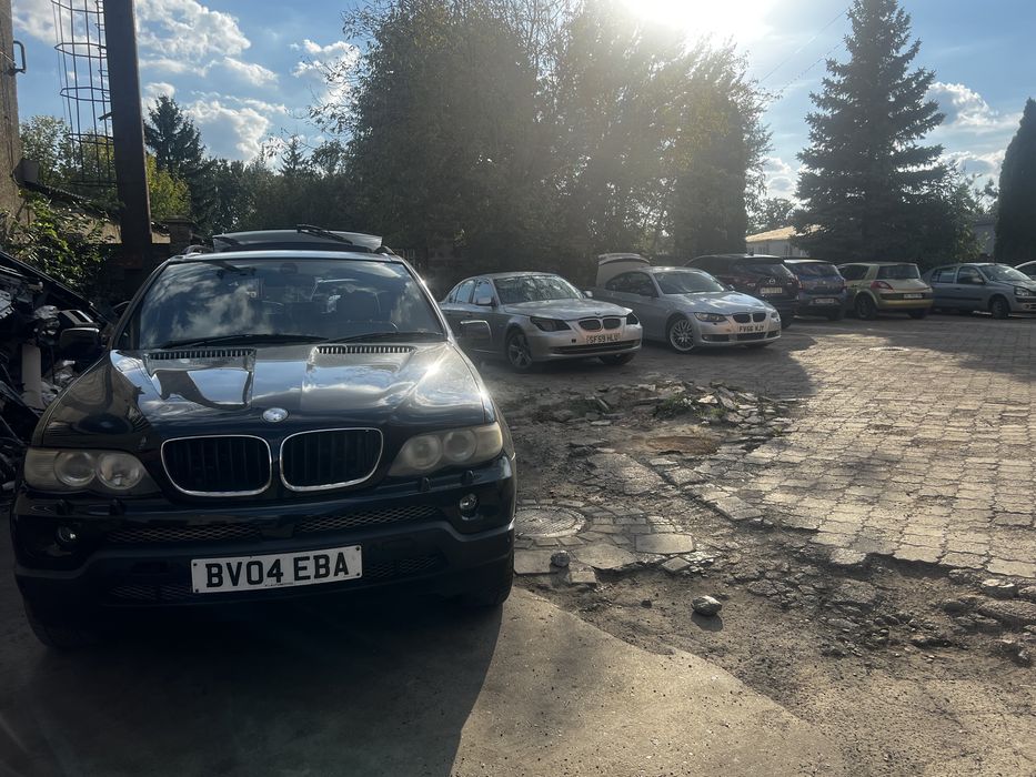 Мотор M57n 3.0d двигатель двигун турбіна запчастини М47 BMW X5 E53
