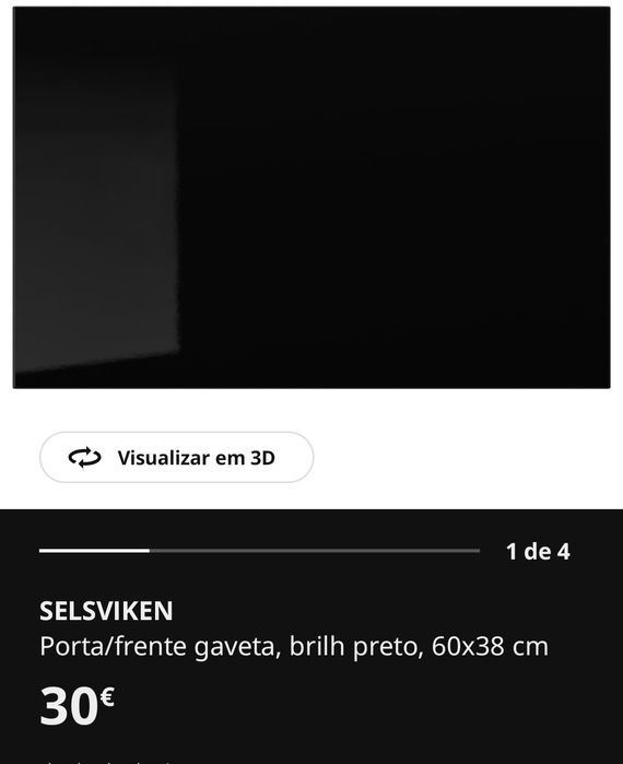 Porta besta preto brilhante