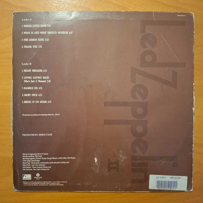Led Zeppelin - II - Vinil