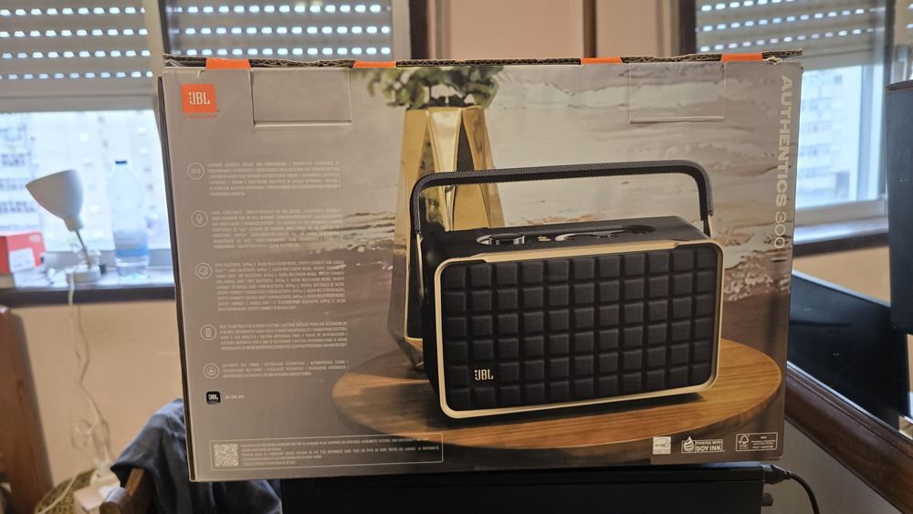 Coluna som portátil jbl 300 autenthic