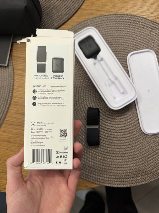 whoop mg zaawansowany sensor