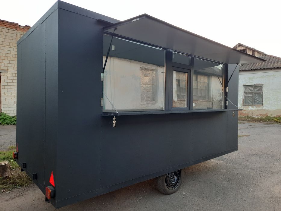 Торговий прицеп-кіоск кавярня, фасфуд, купава в наявності.