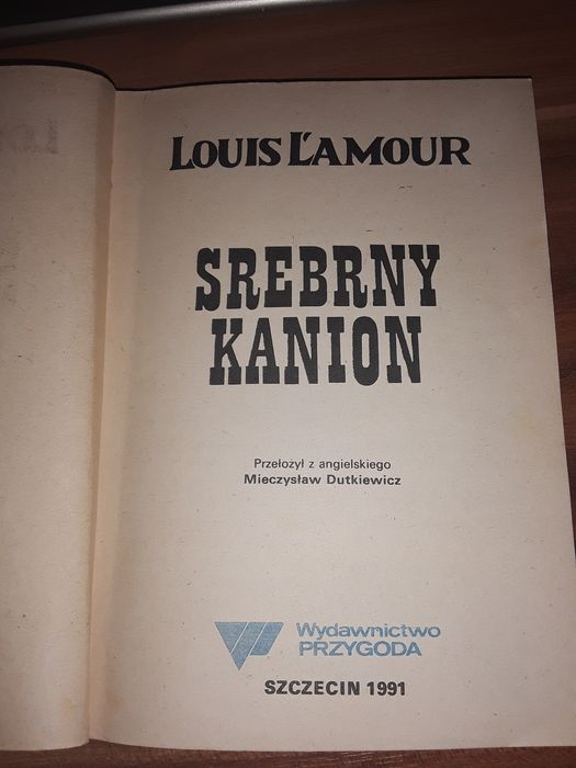 Srebrny kanion Louis L'Amour western