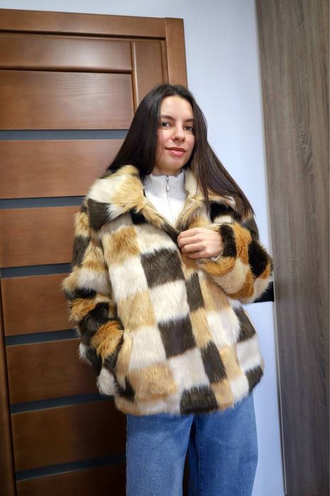 Шубка, куртка, Екошуба Nasty Gal, розмір S