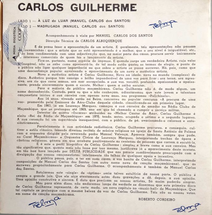 Carlos Guilherme - - - - - Carlos Guilherme - - - - - Single