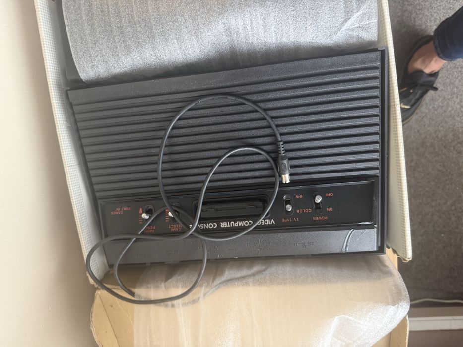 TV GAME Atari 2600 Clone 200 gier wbudowanych BOX sprawny retro