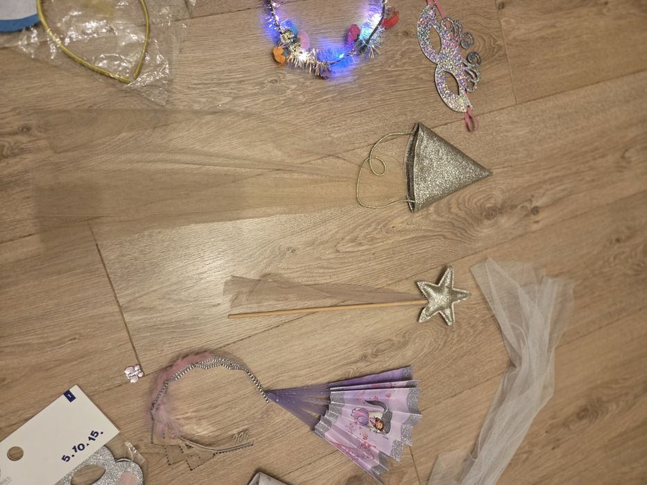 WRÓŻKA księżniczka JEDNOROŻEC przebranie strój maska haloween karnawał