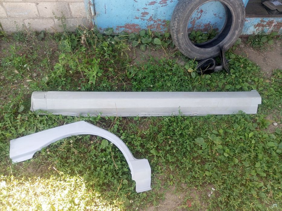 Лівий поріг та арка заднього правого крилаDaewoo Lanos-Sens.
