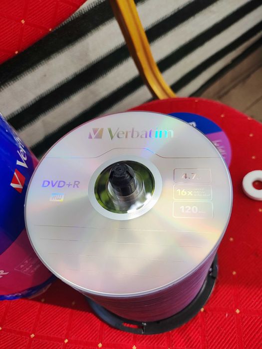 Płyta Verbatim DVD+RW Cake 100szt. Płyty do komputera PC Laptopa