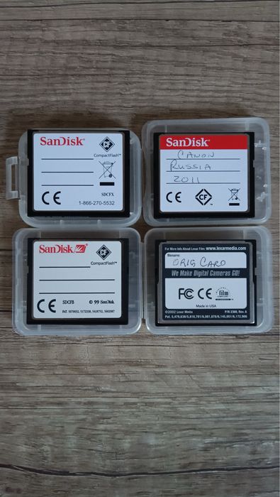 Карта памʼяті CompactFlash Lexar 80x  1GB