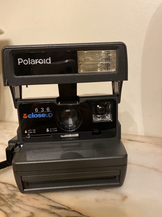 Máquina fotográfica polaroid