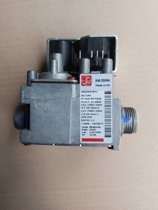 Zawór gazowy 848 Sigma wiessman ,buderus