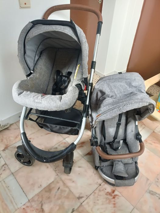 Carrinho de bebe + ovo