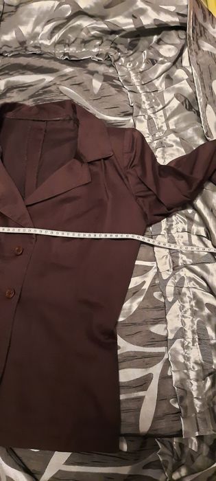 Marynarka brązowa taliowana sportowa super do spodni