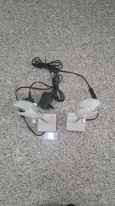 2 candeeiros de mesa/cabeceira