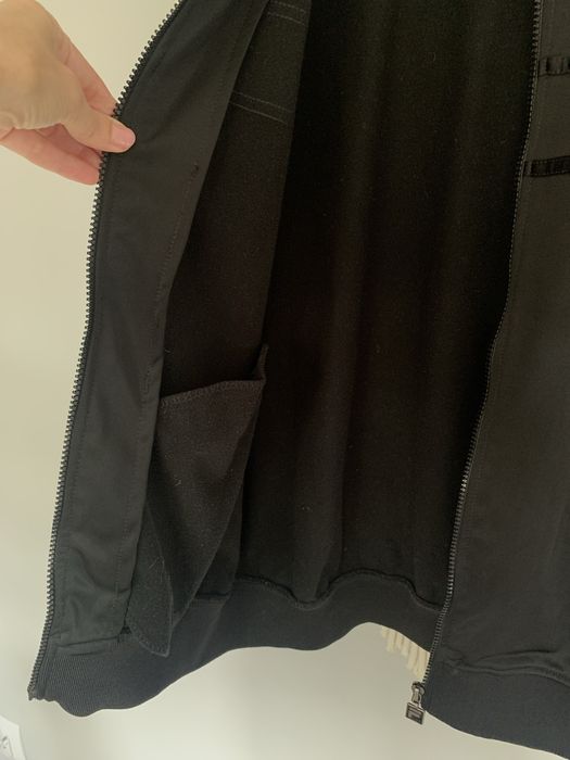 Fila S czarna bomberka logo