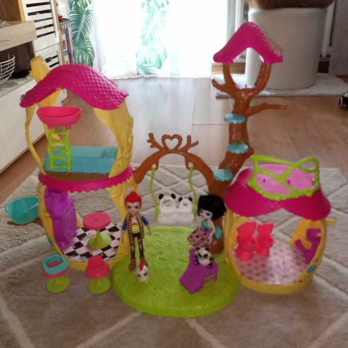 Enchantimals Domek Leśny zestaw unikat.