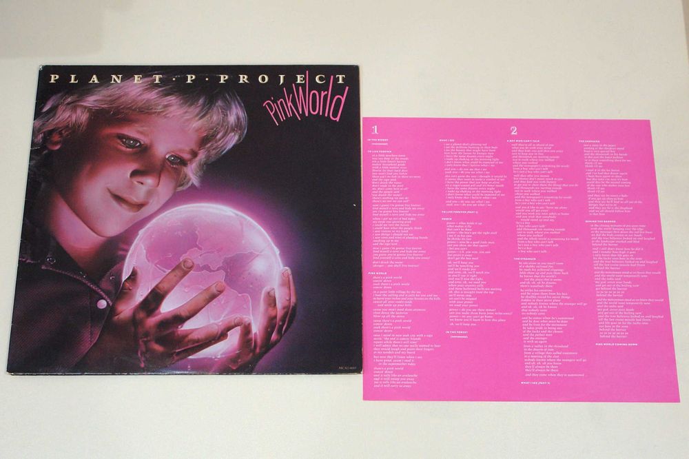 Винил Gillan Future Shock '81 Planet P Project Pink World '84 T. Carey