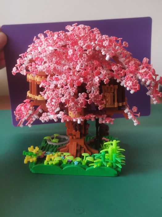 Cherry blossom tree house leggo