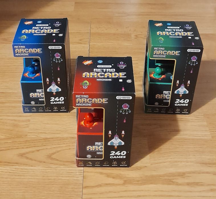 PROMOÇÃO - Mini Retro Arcade Machine (NOVO/SELADO)