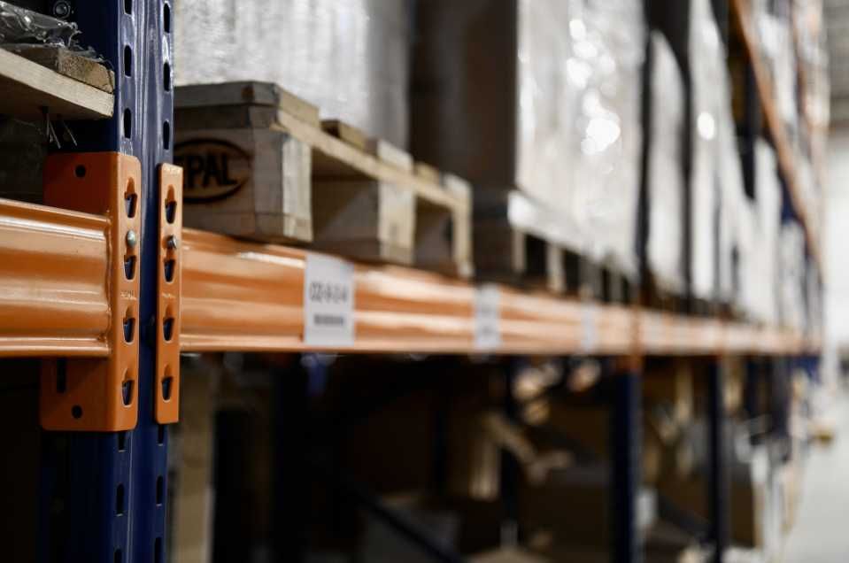 Regał magazynowy używany