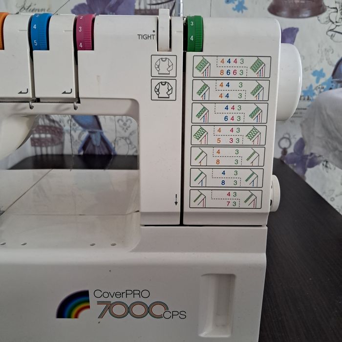 Продам розпошивальну машинку JANOME Cover PRO 7000 CPS