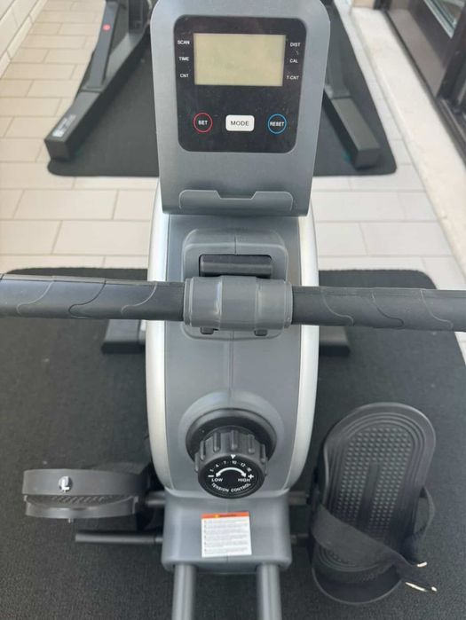Máquina de Remo Magnético MERACH, 16 Níveis, LCD, Bluetooth