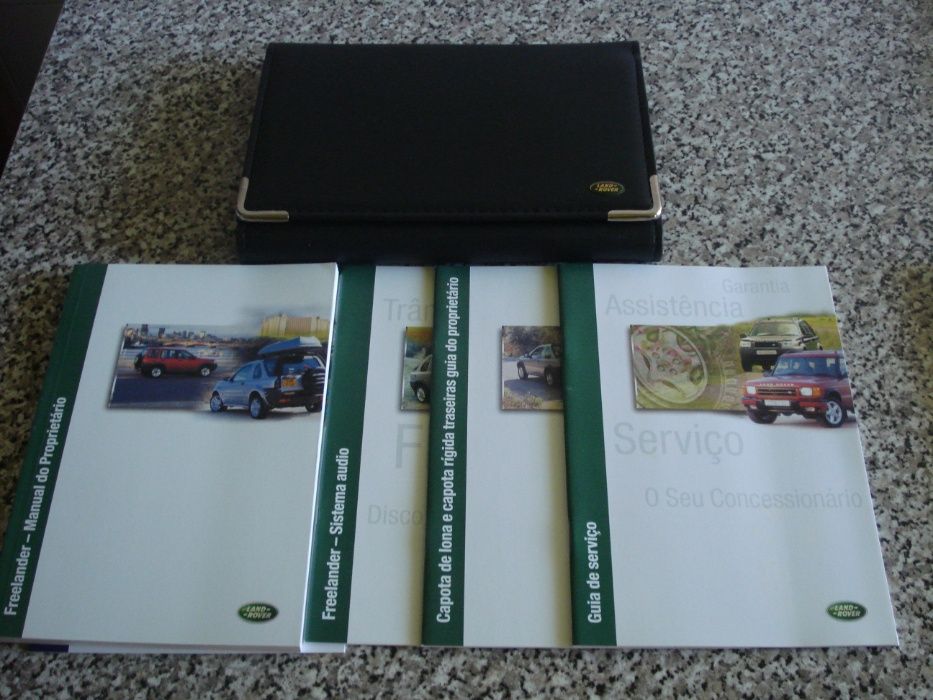 Land Rover freelander pasta com manuais de origem 3p 5p Moita • OLX Portugal