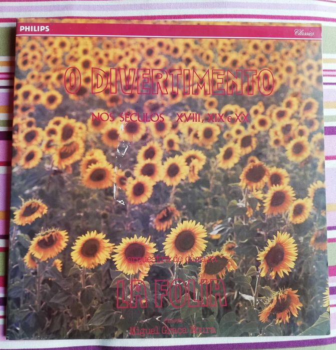 Lote de 3 discos de música clássica da orquestra de câmara "La Folia".