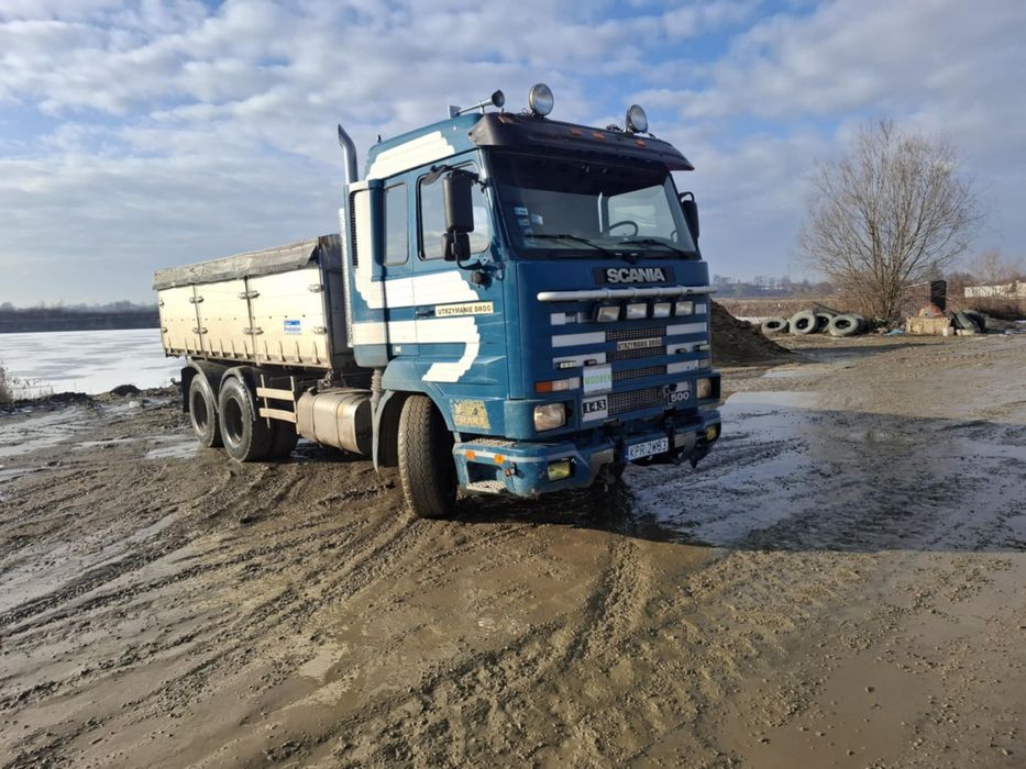 Scania 143 112 HL V8 500 6x4 Streamline wywrotka kiper Faktura marża