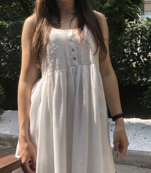 Сарафан з тканини муслін