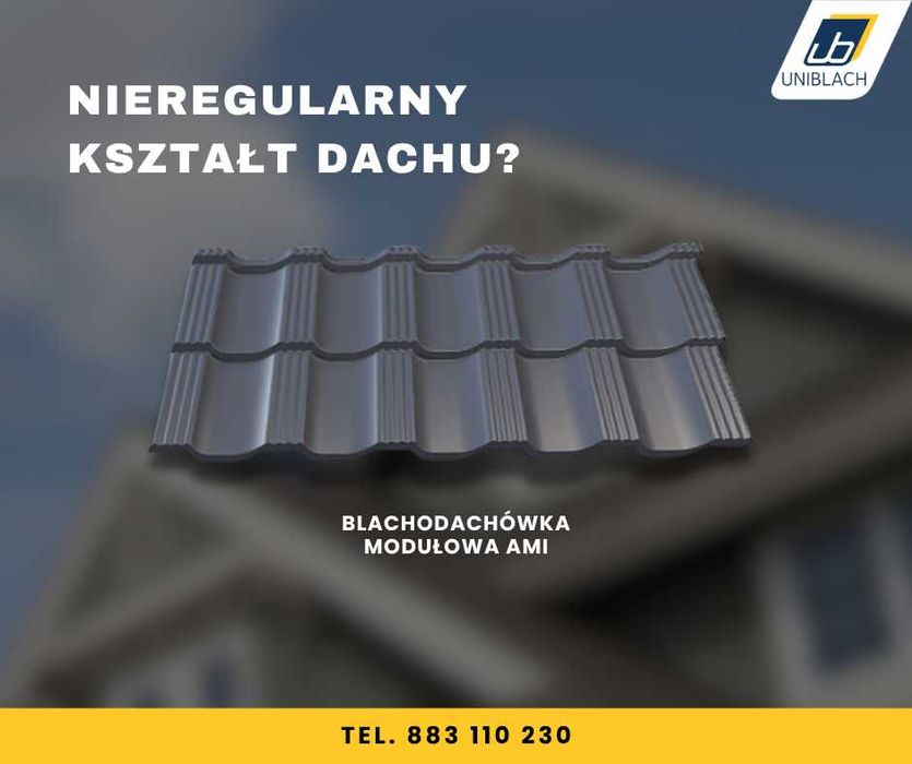 Blacha trapezowa, blachodachówka, panel dachowy na rąbek | Docinanie pod wymiar
