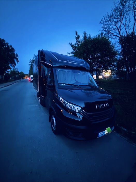 Transport Kraków i cała Polska. Bus plandeka do 3,5 t, 8 palet