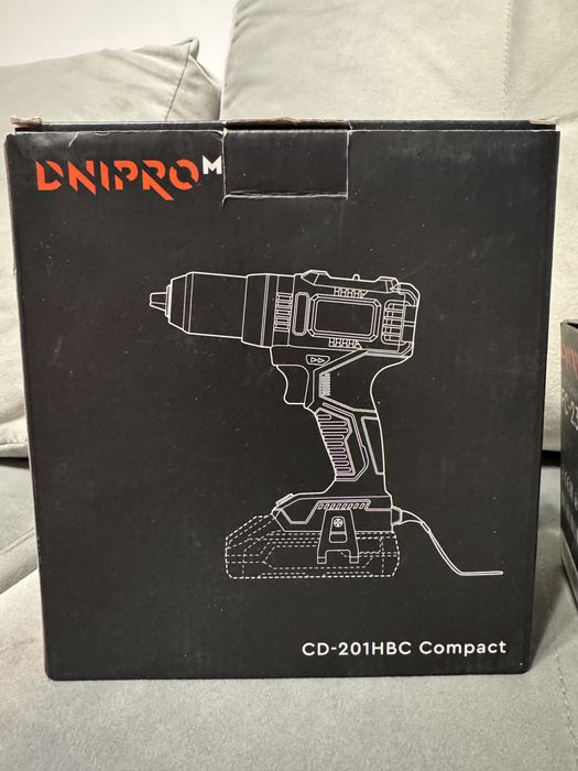 Шуруповерт Dnipro-M  CD-201BC Compact