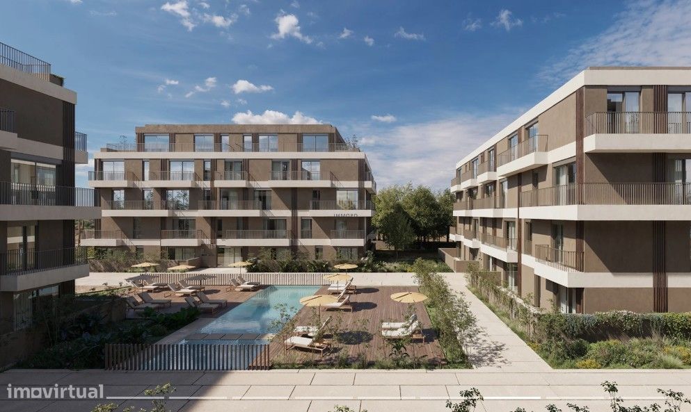 T2 Novo com piscina , em condomínio fechado — Frazão Arreigada, Porto