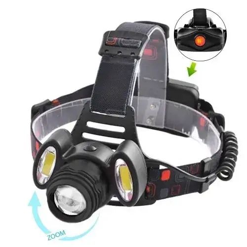 Ліхтар налобний Police 2117-T6+2COB