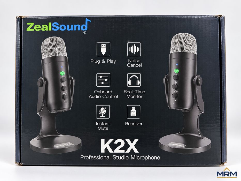 Mikrofony pojemnosciowe Zealsound K2X zestaw 2 sztuki
