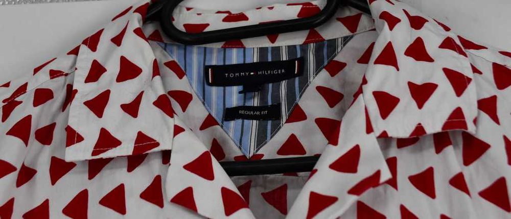 Bawełniana koszula Tommy Hilfiger L regular fit