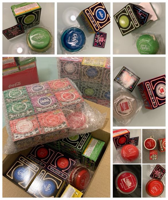 Коллекционные Игрушки Yo Yo ( Йо Йо ) Coca Cola,Fanta Оригинал 79-90-е