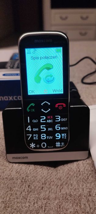 Telefon dla seniora Maxcom MM720 SE Gwarancja