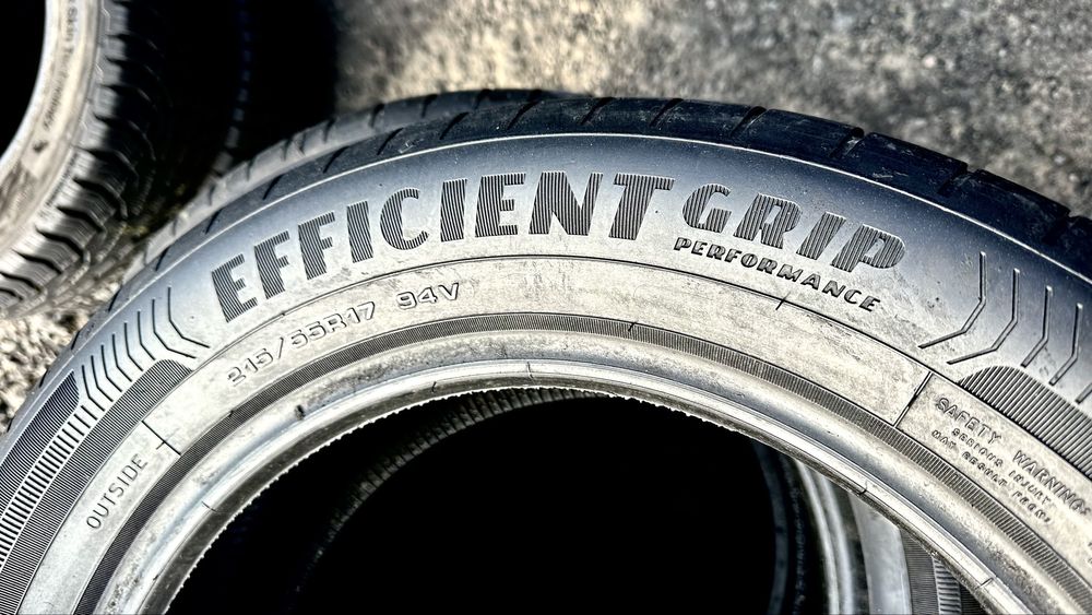 205/55/17 Goodyear EfficientGrip | КАК НОВЫЕ | летние шины