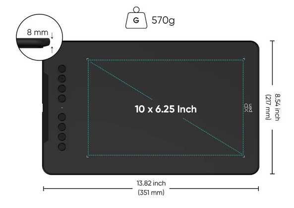 Графический планшет для рисования Xp-pen DECO 01 V3 НОВИНКА! после v2