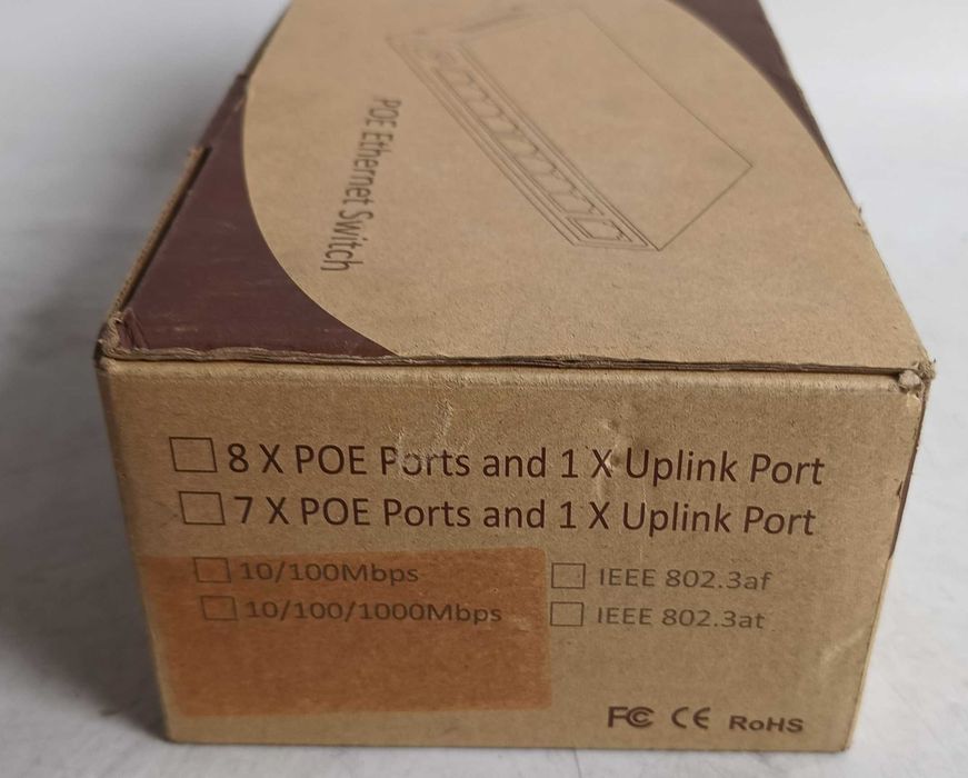 Switch Internec SPE118D PoE 8+1 10/100