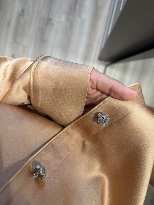 Max Mara studio костюм атласний шовковий