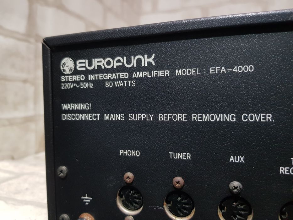 Підсилювач/усилитель EUROFUNK EFA-4000,б/у з Німеччини